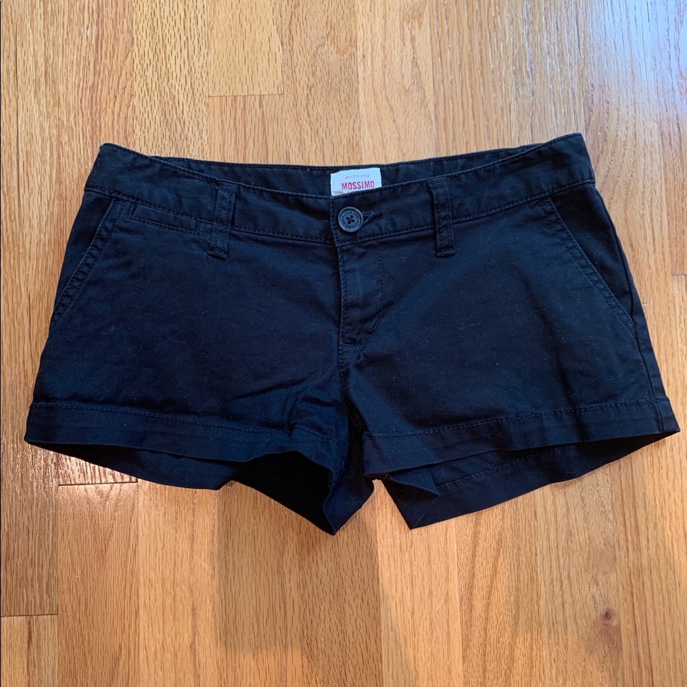 Mossimo black short shorts